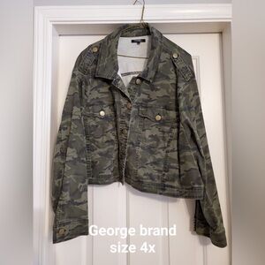 Camo Jean jacket